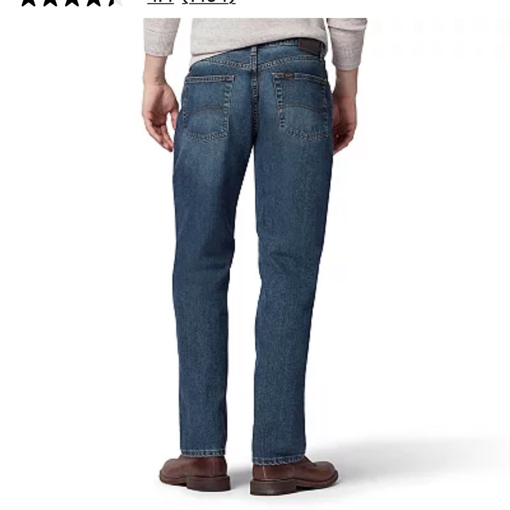 Men's Lee® Relaxed Fit Jeans black jeans pants